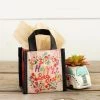 Natural Life Multicolor Floral Wreath Tiny Recycled Happy Bag (XS)