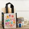 Natural Life Multicolor Floral Small Recycled Happy Bag (S)