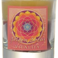 Crystal Journey Candles Mandala Collection Filled Votive Holder Candles ~ Connecting Body, Mind, And Spirit