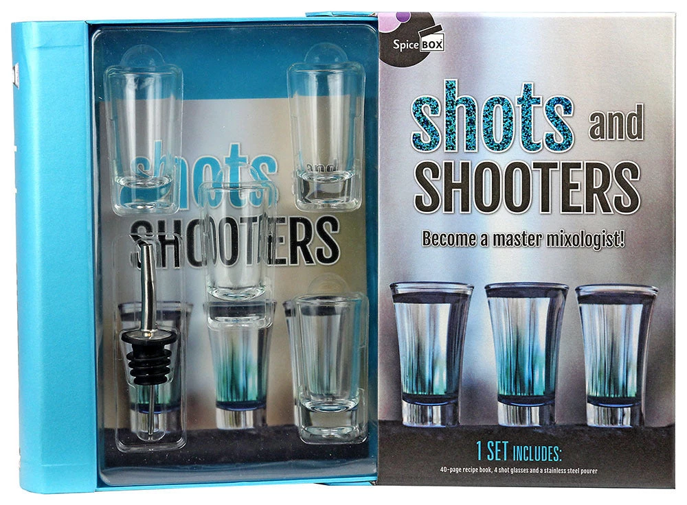 Toysmith Shots And Shooters Gift Set ~ Become A Master Mixologist! 5 Toysmith Shots And Shooters Gift Set ~ Become A Master Mixologist!
