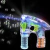 RI Novelty 7" Transparent Light-up Bubble Blaster