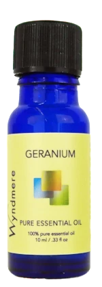 Wyndmere Naturals Geranium Essential Oil ~ 10ml (1/3 Oz) 3 Wyndmere Naturals Geranium Essential Oil ~ 10ml (1/3 Oz)