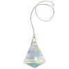 World Buyers Multi-Faceted Aurora Borealis Cone Crystal Prism Sun Catcher Prisms & Hanging Crystals