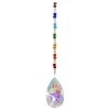 World Buyers Chakra Inspired Crystal Prism Sun Catcher Prisms & Hanging Crystals