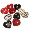 Ten Thousand Villages Global Fair Trade Gifts Heart-Shaped Kisii Stone Paperweight Handcrafted In Kenya