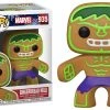 Funko Pop Vinyl Figurine Gingerbread Hulk #935 - Marvel Holiday Pop! Marvel