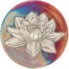 Raku Potteryworks Lotus Blossom Extra Large Silhouette Plate From Raku Pottery 1 Raku Potteryworks Lotus Blossom Extra Large Silhouette Plate From Raku Pottery