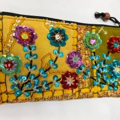 World Buyers Sequin Hand Purse W/Inner Zip Pouch New Arrivals!