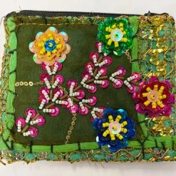 World Buyers Flower Sequin Coin Purse New Arrivals!