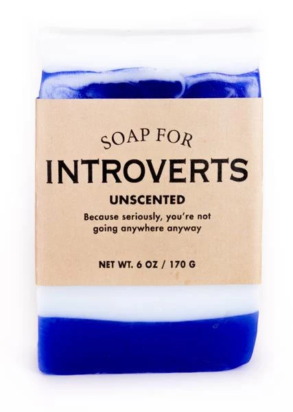 Whiskey River Soap Co Soap For Introverts ~ Unscented 3 Whiskey River Soap Co Soap For Introverts ~ Unscented