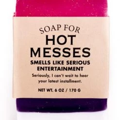 Whiskey River Soap Co Soap For Hot Messes ~ Smells Like Serious Entertainment