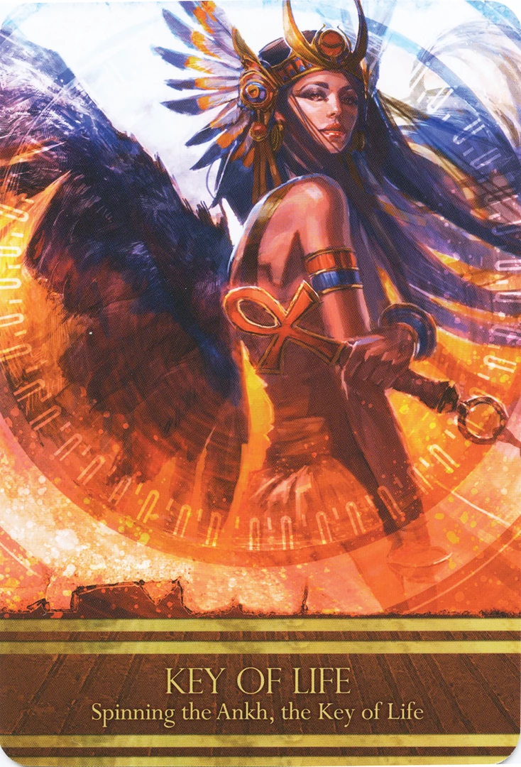 US Games Systems Metaphysical & Divination Gifts Isis Oracle Cards (44 Card Deck And Guidebook) 6 US Games Systems Metaphysical & Divination Gifts Isis Oracle Cards (44 Card Deck And Guidebook)