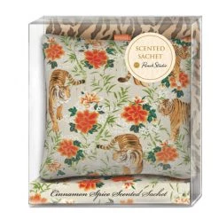 Punch Studio Tigers Square Poofy Fabric Sachet Bath & Body