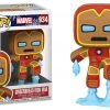 Pop! Marvel Funko Pop Vinyl Figurine Gingerbread Iron Man #934 - Marvel Holiday