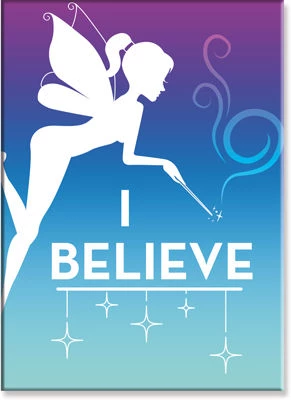 NMR I Believe Fairy Magnet 3 NMR I Believe Fairy Magnet