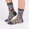 Sock It To Me Genius At Work Junior Crew Socks Socks! Socks! Socks! 1 Sock It To Me Genius At Work Junior Crew Socks Socks! Socks! Socks!
