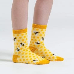 Sock It To Me Bee's Knees Junior Crew Socks Socks! Socks! Socks!
