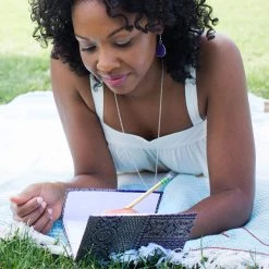 Matr Boomie Nityagata Silk Sari Journal Handcrafted In India