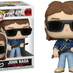 Funko Pop Vinyl Figurine John Nada (Rowdy Piper) # 974 - They Live Pop! Movies