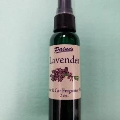 Paine's Incense Balsam Fir & Cabin Gifts Lavender Home & Car Mist Fragrance Spray