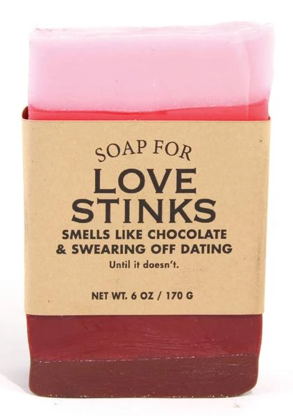 Whiskey River Soap Co Soap For Love Stinks ~ Smells Like Chocolate & Swearing Off Dating 3 Whiskey River Soap Co Soap For Love Stinks ~ Smells Like Chocolate & Swearing Off Dating