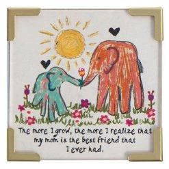 Natural Life "The More I Grow..." Mom Best Friend Magnet