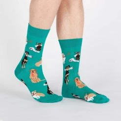 Sock It To Me Chew On This Men's Crew Socks Socks! Socks! Socks!