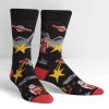 Sock It To Me Zap! Zap! Men's Crew Socks