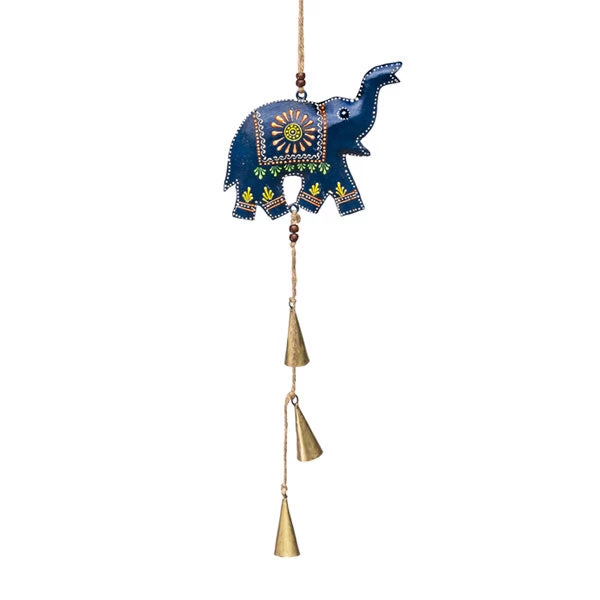 Matr Boomie Henna Treasure Elephant Bell Chime Handcrafted In India 3 Matr Boomie Henna Treasure Elephant Bell Chime Handcrafted In India