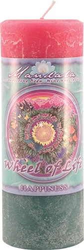 Crystal Journey Candles Mandala Pillar Candles ~ Connecting Body, Mind, And Spirit 12 Crystal Journey Candles Mandala Pillar Candles ~ Connecting Body, Mind, And Spirit