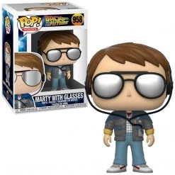 Funko Pop Vinyl Figurine Marty McFly With Glasses #958 - Back To The Future Pop! Movies