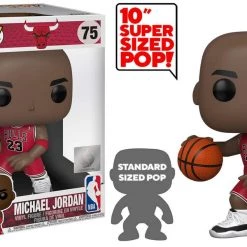 Pop! Sports Funko Pop Vinyl Figure 10-inch Michael Jordan #75 - NBA Chicago Bulls