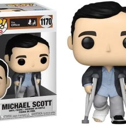 Funko Pop Vinyl Figurine Michael Scott Standing W/Crutches #1170 - The Office