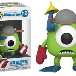 Funko Pop Vinyl Figurine Mike Wazowski With Mitts #1155 - Disney Monster's Inc
