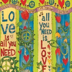 Studio M New Arrivals! Love Is All You Need 20" Art Pole