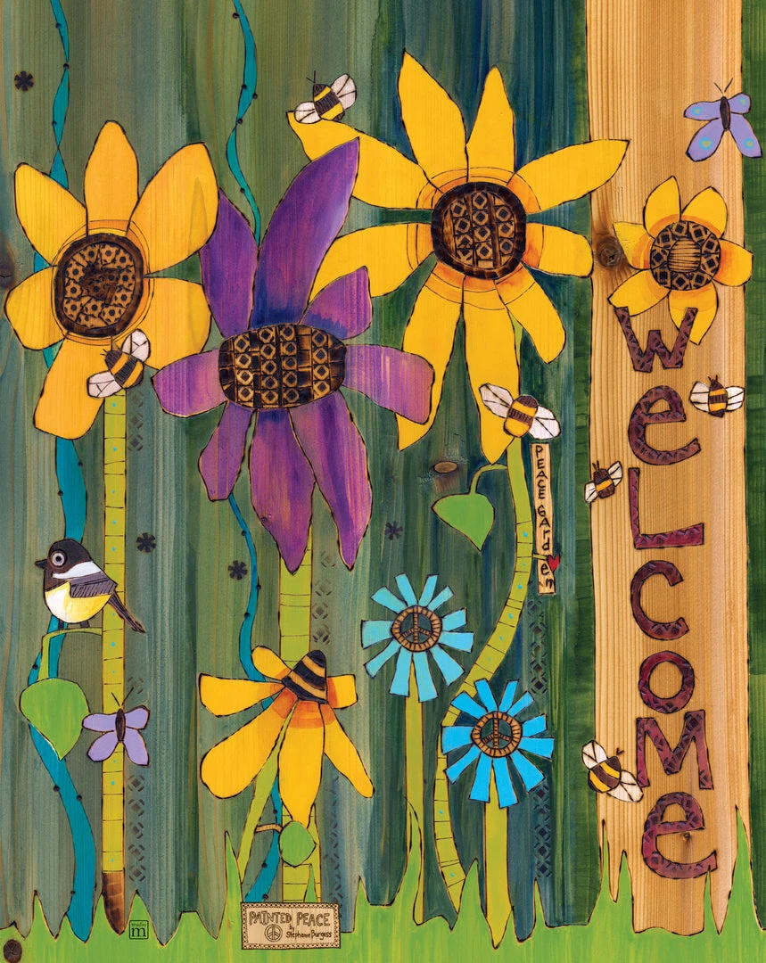 Studio M Peace Garden 20" Art Pole New Arrivals! 5 Studio M Peace Garden 20" Art Pole New Arrivals!