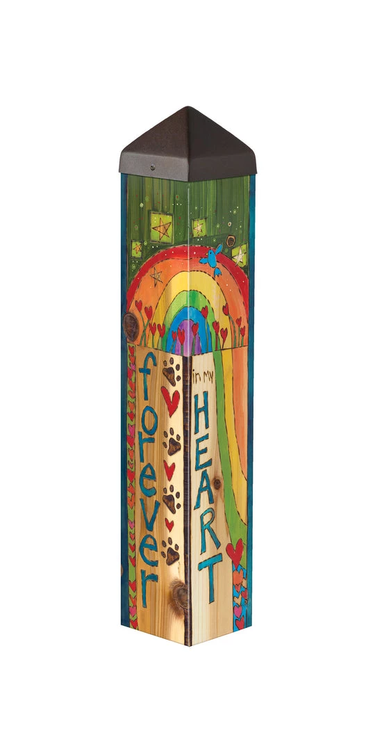 Studio M Rainbow Bridge Dog 20" Art Pole New Arrivals! 4 Studio M Rainbow Bridge Dog 20" Art Pole New Arrivals!