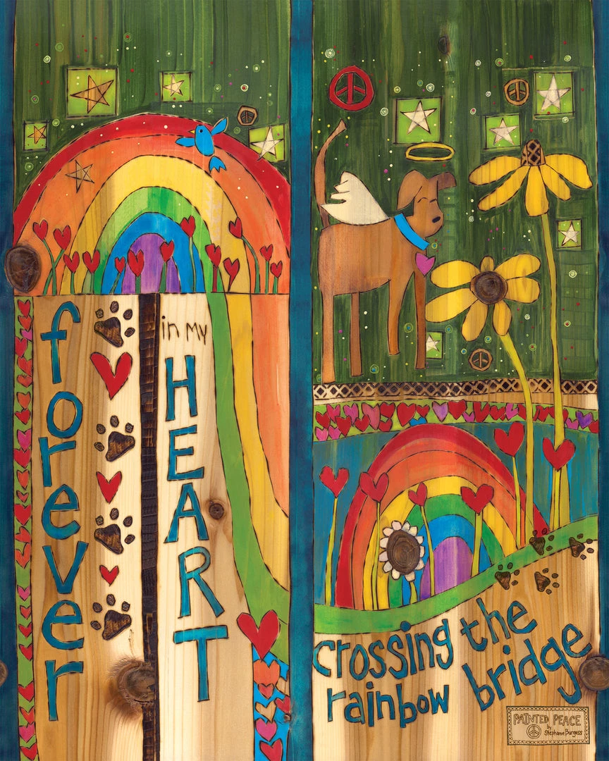 Studio M Rainbow Bridge Dog 20" Art Pole New Arrivals! 5 Studio M Rainbow Bridge Dog 20" Art Pole New Arrivals!