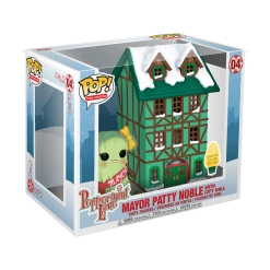 Funko Pop Vinyl Figurine Mayor Patty Noble With City Hall Peppermint Lane