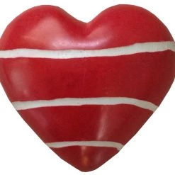 Ten Thousand Villages Global Fair Trade Gifts Heart-Shaped Kisii Stone Paperweight Handcrafted In Kenya
