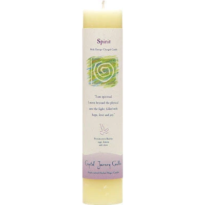 Reiki Infused Herbal Pillar Candles By Crystal Journey Candles Candles & Accessories 18 Reiki Infused Herbal Pillar Candles By Crystal Journey Candles Candles & Accessories