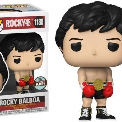 Pop! Movies Funko Pop Vinyl Figurine Specialty Series Rocky Balboa Gold Belt #1180 - Rocky 45th Anniversary