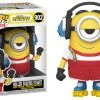Funko Pop Vinyl Figure Roller Skating Stuart #902 - Minions Rise Of Gru