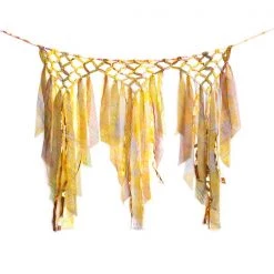 Matr Boomie Triple Sari Carnival Wall Hanging Handcrafted In India Global Fair Trade Gifts