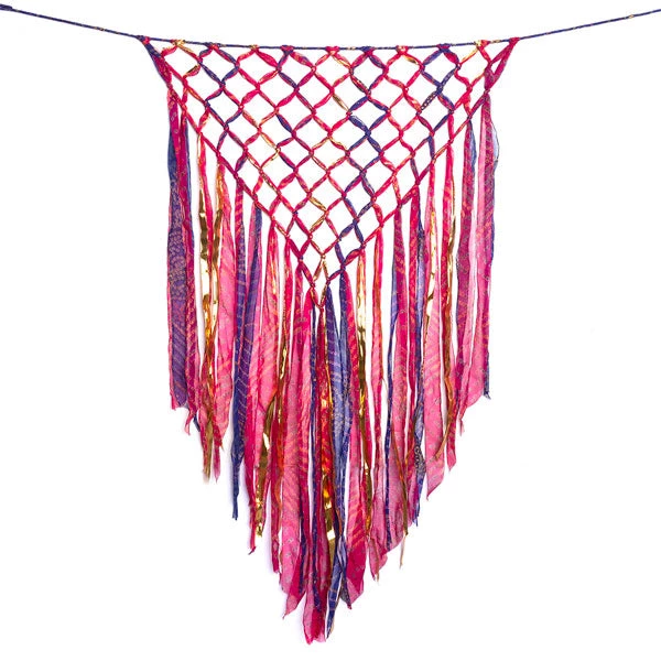 Matr Boomie Sari Carnival Wall Hanging Handcrafted In India Global Fair Trade Gifts 3 Matr Boomie Sari Carnival Wall Hanging Handcrafted In India Global Fair Trade Gifts