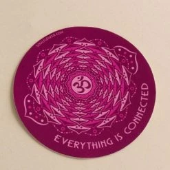 Soul Flower Everything Is Connected Crown Chakra Sticker