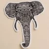 Soul Flower Painted Elephant Sticker