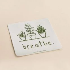 Soul Flower Breathe Sticker