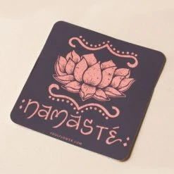 Soul Flower Namaste Lotus Sticker