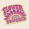 Soul Flower Flower Powered Hippie Sticker